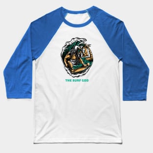 Surf GOD Baseball T-Shirt